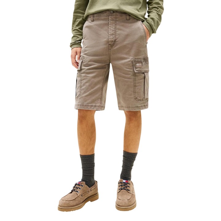 Tommy Hilfiger Jeans pantalón corto de hombre taupe vista frontal