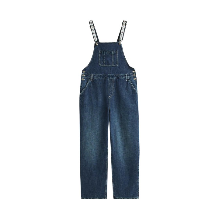 Peto de mujer Tommy Hilfiger Jeans en denim azul vista frontal del producto