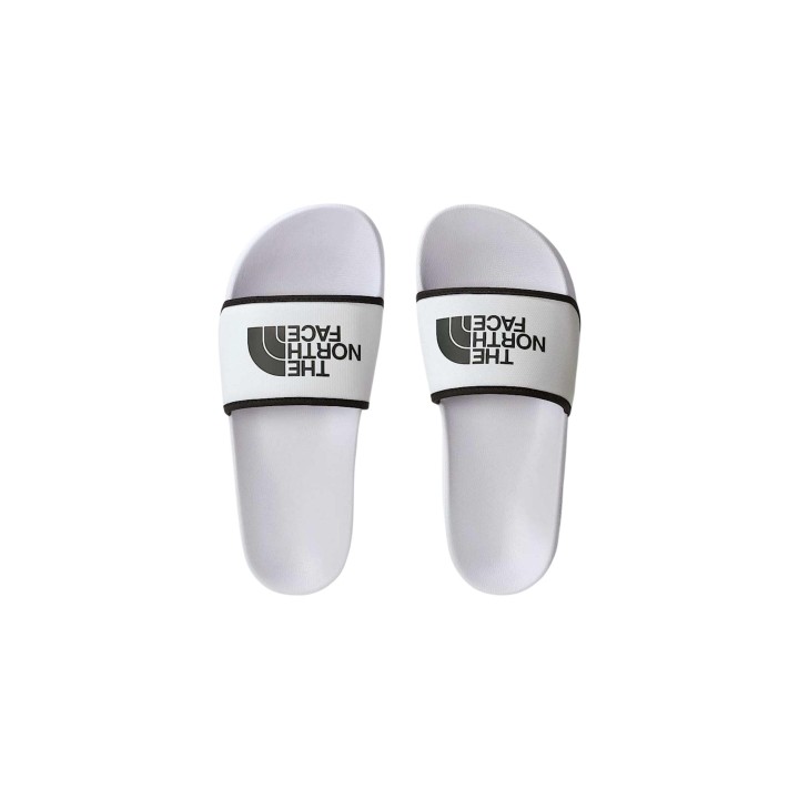 Chanclas The North Face Base Camp Slide III blancas para hombre NF0A4T2R vista frontal