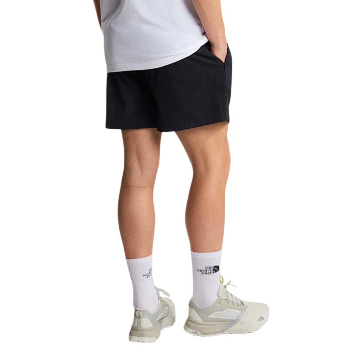 The North Face pantalón corto negro para hombre M Class V Pathfinder vista posterior