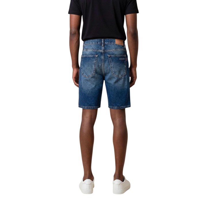 Antony Morato pantalón corto vaquero azul para hombre vista posterior