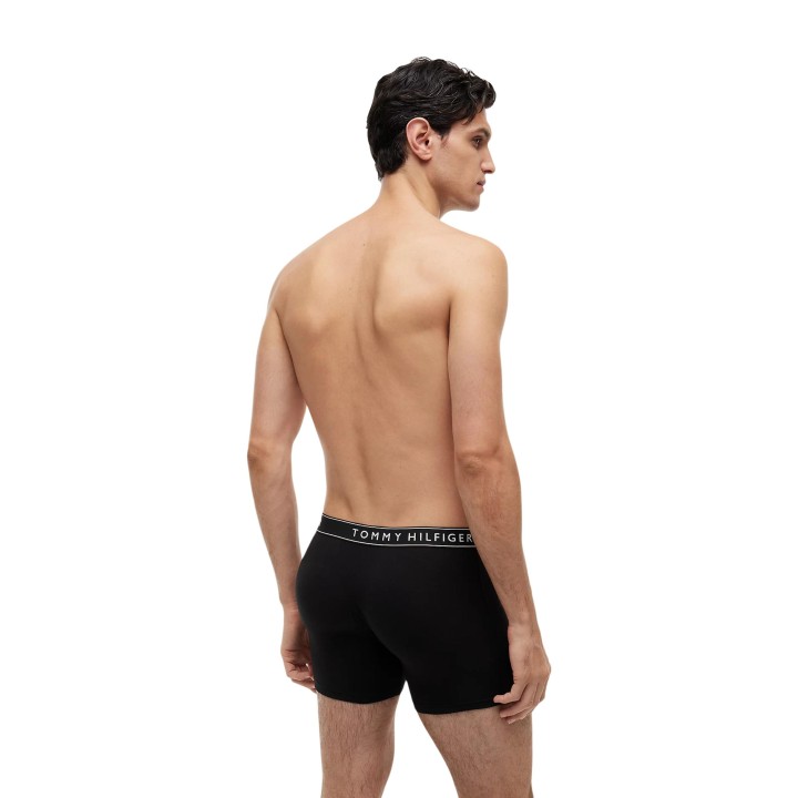 Tommy Hilfiger bóxer de hombre negro 5P Trunk UM0UM03899 vista posterior