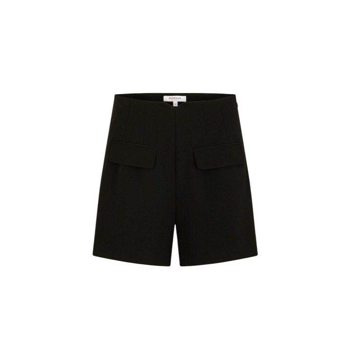 Morgan De Toi pantalón corto de mujer negro vista frontal del producto