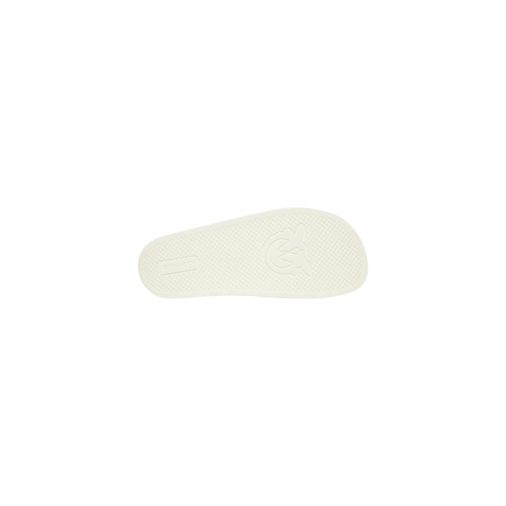 Detalle de la suela blanca de las chanclas Pinko Dilly 01 de mujer