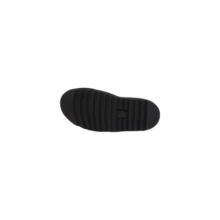 Suela negra de sandalias Dr. Martens Voss II blancas vista de detalle