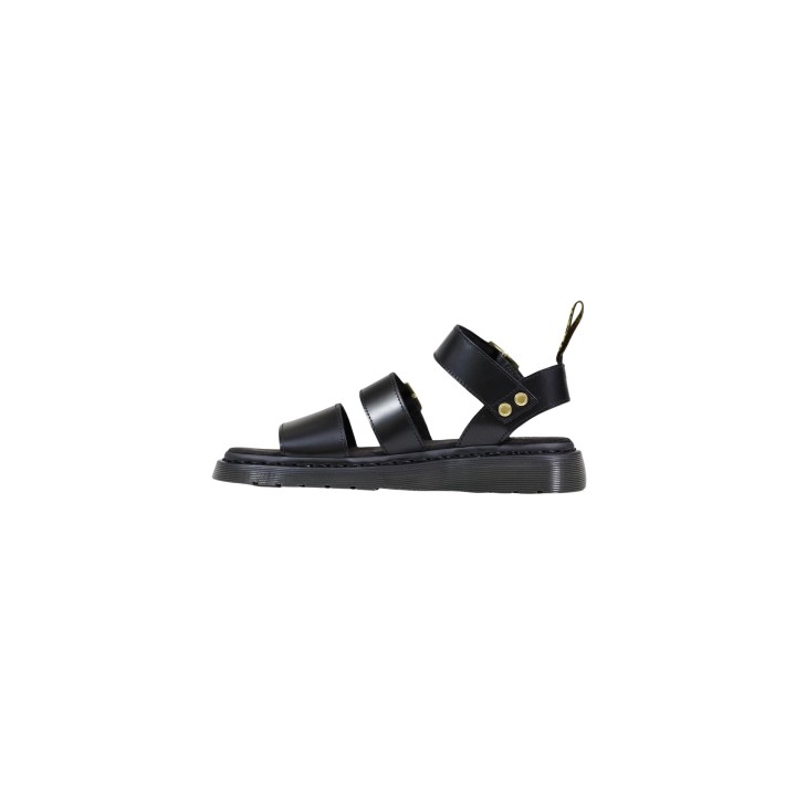Sandalias Dr. Martens Gryphon Black Atlas 42329001 de mujer negras vista lateral