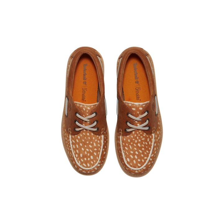 Timberland STST Boat Shoe TB0A2GVFANR para mujer en marrón vista superior