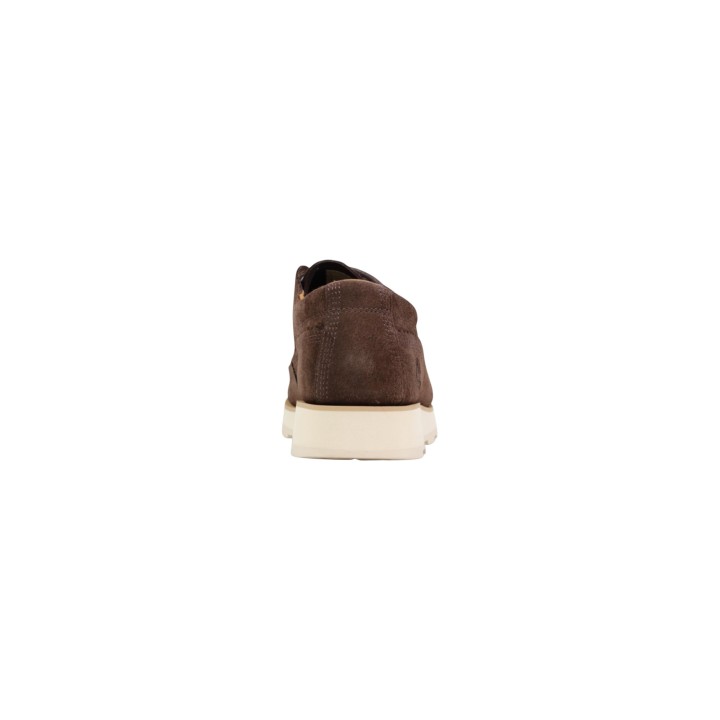 Zapato Timberland Britton Mills para hombre en marrón oscuro vista posterior
