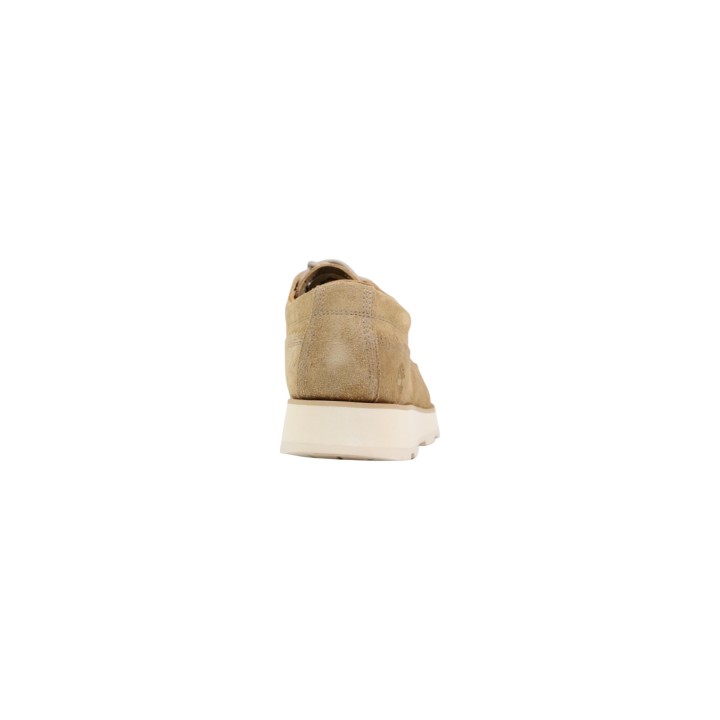 Timberland Britton Mills TB0A43JGEW1 zapatos de hombre beige de ante vista posterior