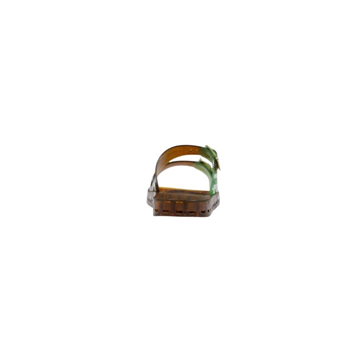 Chanclas de mujer Sensi La Jolla Telma&Louise 4151/TL verde salvia vista frontal
