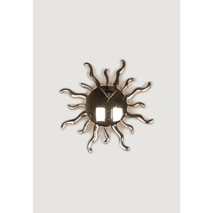 Broche de mujer I am Spille Sole dorado vista frontal