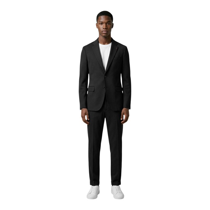 Traje de hombre Mulish ABS110 Leopardi negro vista frontal