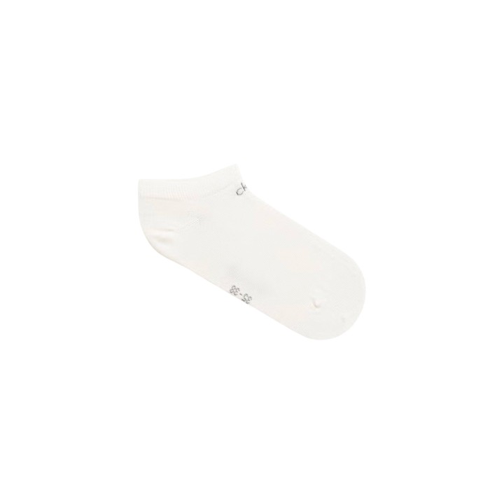 Calcetín Calvin Klein Jeans para mujer beige claro vista de tres cuartos