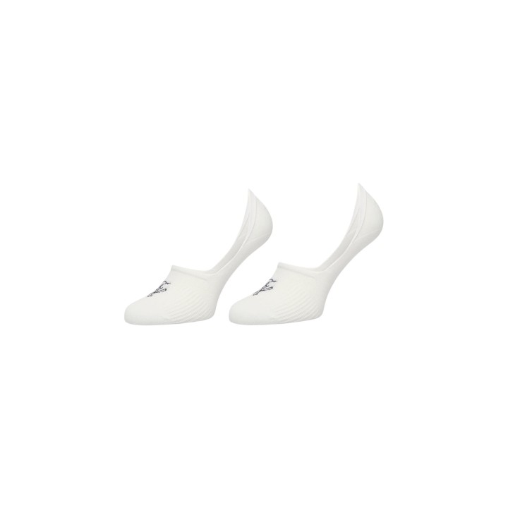 Par de calcetines tobilleros blancos Tommy Hilfiger de mujer vista lateral