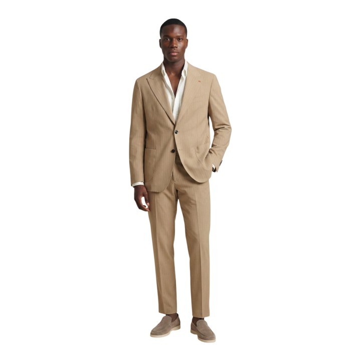 Traje de hombre Mulish CARDUCCI ABS111R beige vista frontal