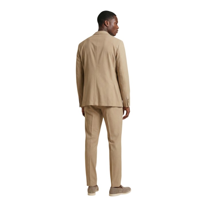 Traje de hombre Mulish CARDUCCI ABS111R beige vista posterior