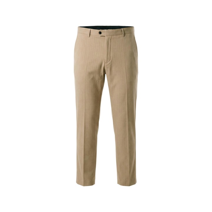 Pantalón de traje de hombre Mulish CARDUCCI ABS111R beige detalle frontal