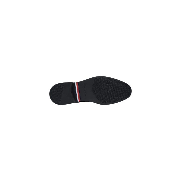 Suela de zapatos Tommy Hilfiger de hombre azul marino detalle