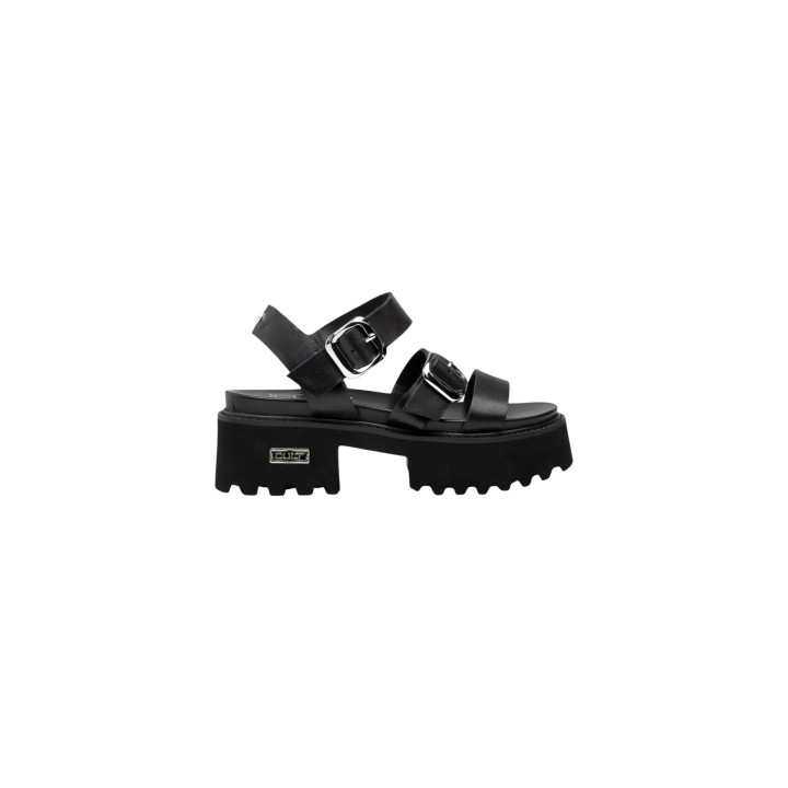 Cult sandalias de mujer negras Cher 4536 vista lateral