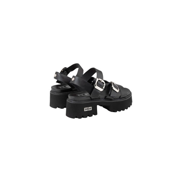 Cult sandalias de mujer negras Cher 4536 vista posterior