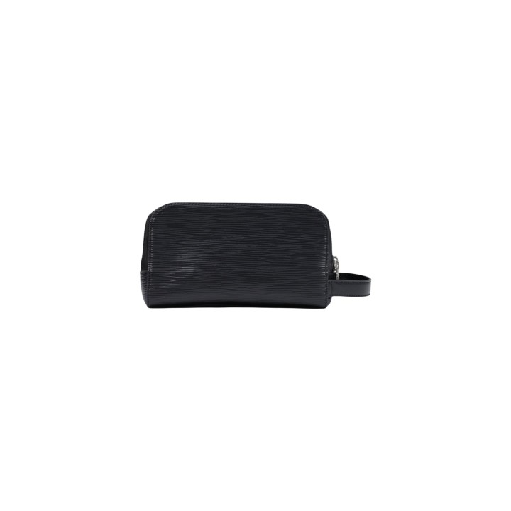 Guess bolso de hombre Milano Small Necessá negro vista posterior