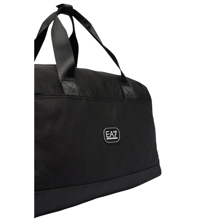 EA7 bolso de hombre negro 7X000763 AF29354 detalle del logo y asas