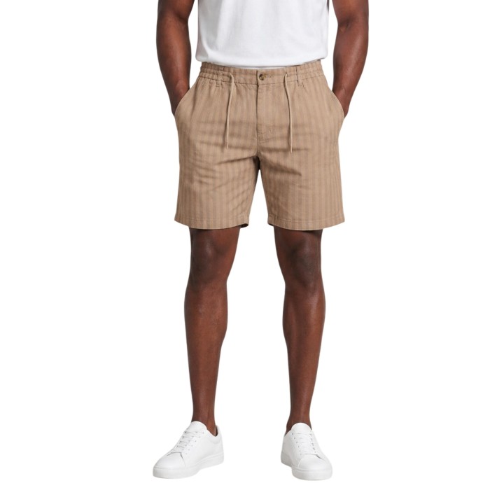 Bermuda de hombre Hydra Clothing SLE6BR031215 color mud vista frontal