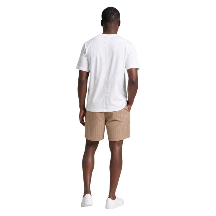 Bermuda de hombre Hydra Clothing SLE6BR031215 color mud vista posterior