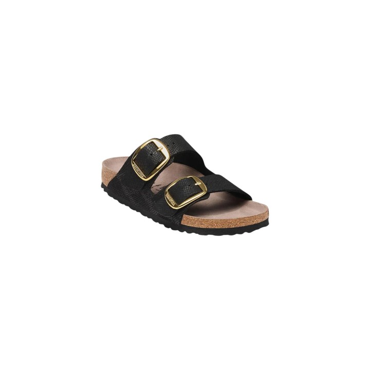 Birkenstock Arizona BB 1032881 sandalias negras de mujer en vista tres cuartos