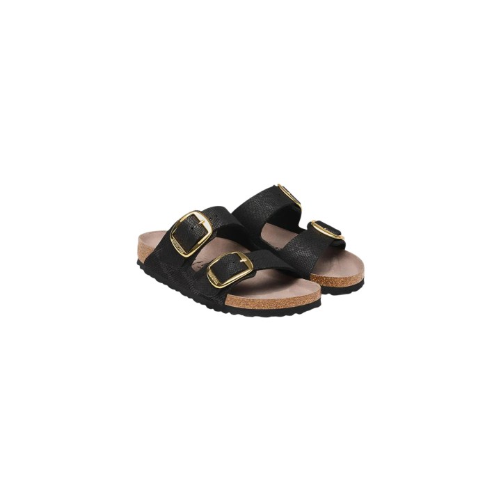 Birkenstock Arizona BB 1032881 sandalias negras de mujer en vista tres cuartos