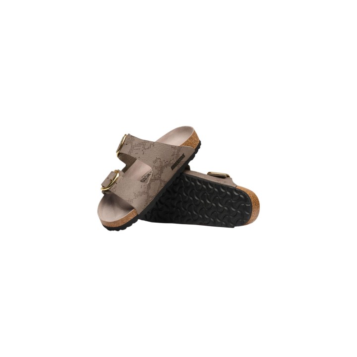 Birkenstock Arizona BB 1032891 para mujer sandalias grises vista posterior