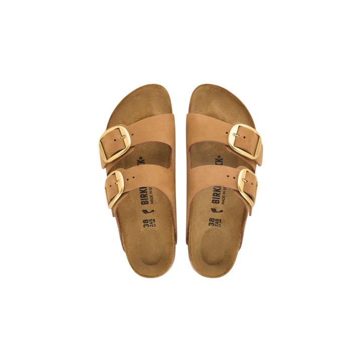Birkenstock sandalias Arizona BB 1032989 para mujer marrón vista superior