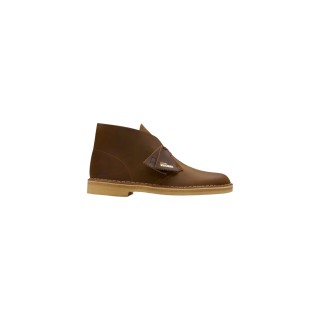 Clarks Desert Boot 26155484 para hombre en piel beige vista lateral