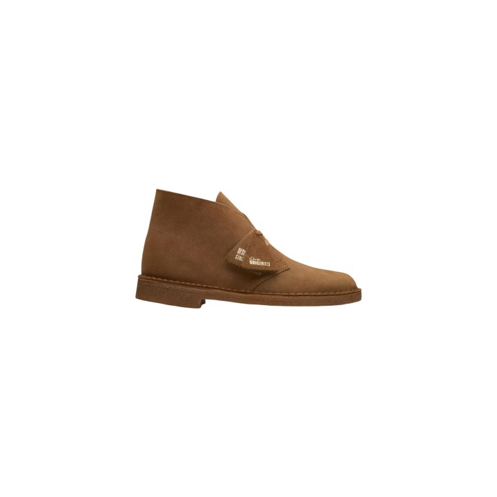 Clarks Desert Boot 26188311 para hombre en cuero color cuoio vista lateral