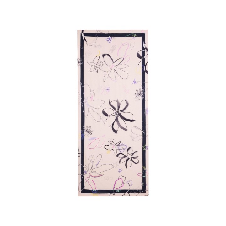 Pashmina Desigual blanca para mujer FOU_LYRA 26WAWA12 vista frontal