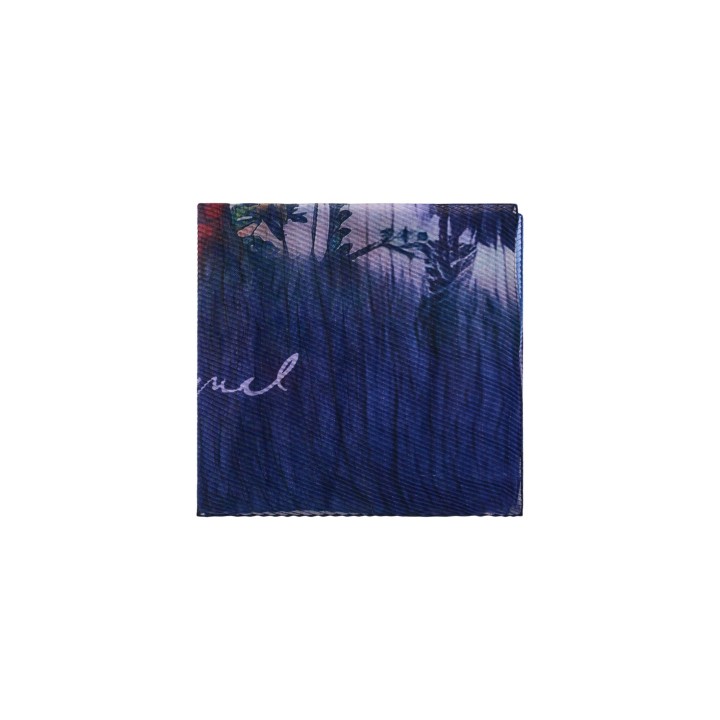 Pashmina azul Desigual para mujer FOU_CELESTIA 26WAWA16 vista posterior