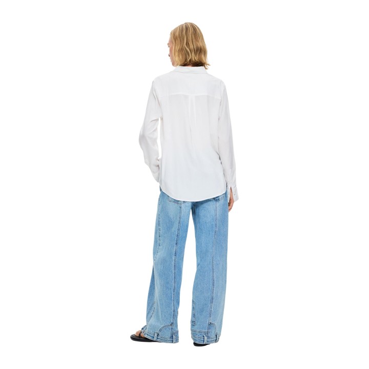 Desigual camisa blanca de mujer CAM_TAMESIS 26WWCW12 vista posterior