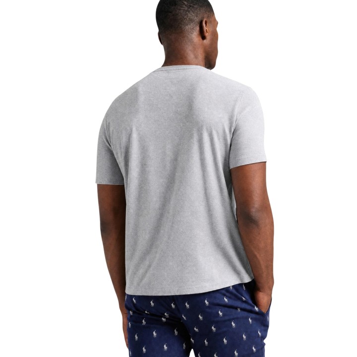 Ralph Lauren camiseta de hombre gris vista posterior