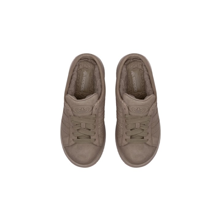 Adidas Originals zuecos de mujer marrones Campus 00s WTR LO JR3731 en detalle
