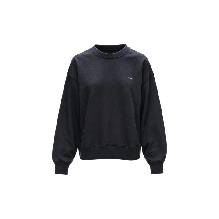 Sudadera negra Levi's® de mujer 0082J-0000 en vista frontal