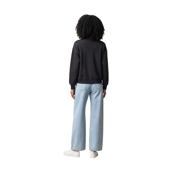 Sudadera negra Levi's® de mujer 0082J-0000 en vista posterior