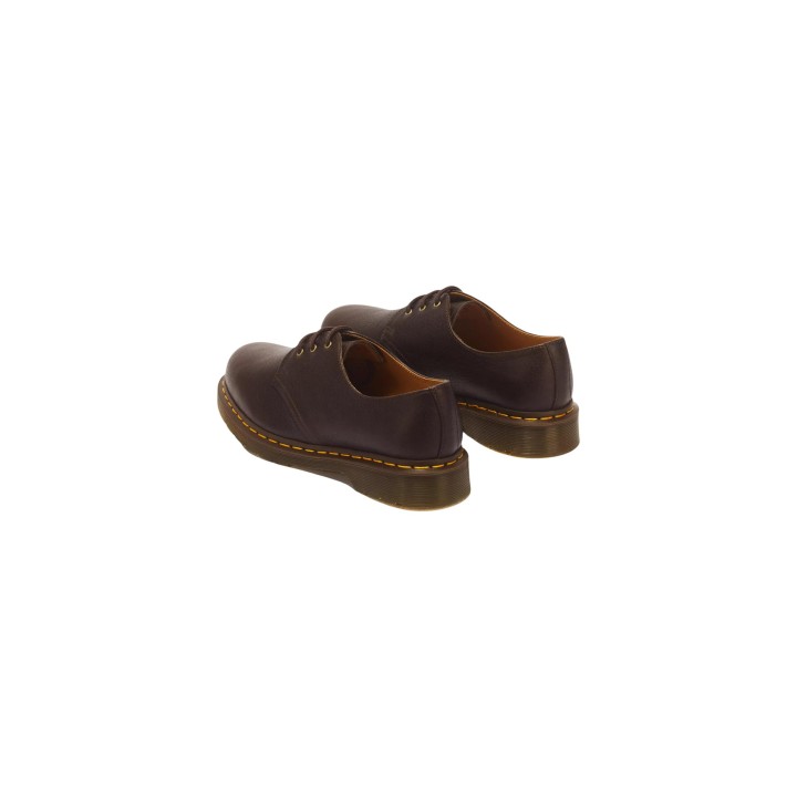 Dr. Martens botines de hombre 1461 Ambassador marrones de piel vista posterior