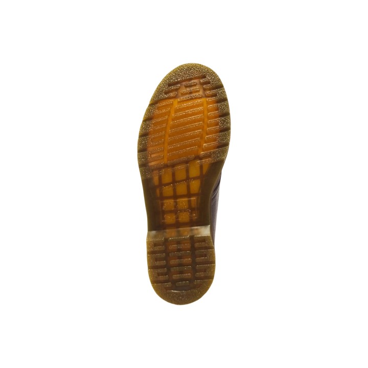 Dr. Martens botín de hombre 1461 Ambassador marrón de piel detalle de la suela