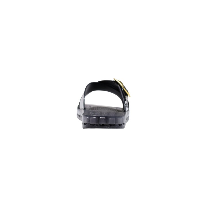 Chancla Sensi Sorrento Flamingo 3500/FL para mujer negra vista posterior