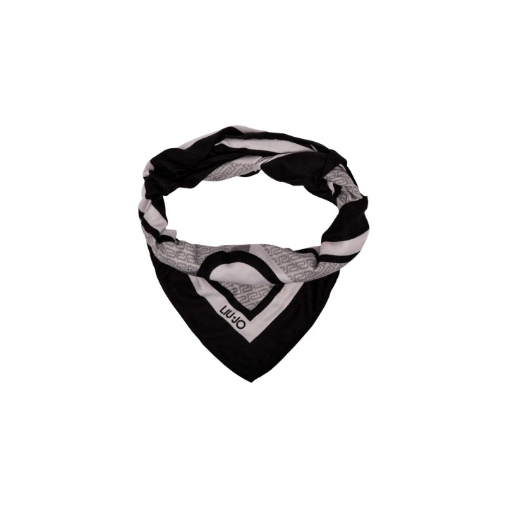 Liu-Jo pashmina de mujer negra referencia 2F6068 T2745 vista tres cuartos