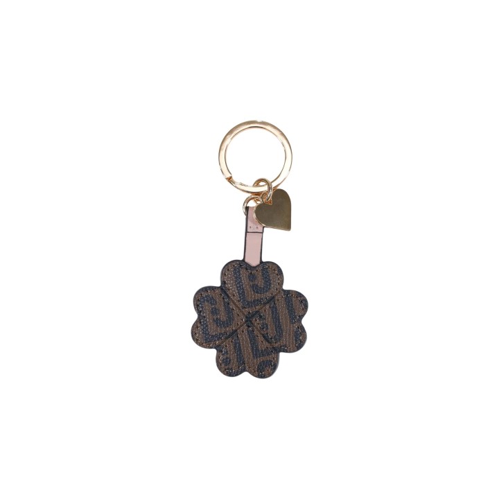 Liu-Jo llavero de mujer rosa Fourleaf Key Ring AF6068 E1065 vista posterior