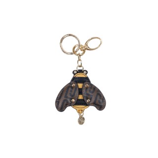Liu-Jo llavero de mujer marrón BEE KEY RING AF6074 E1137 vista frontal