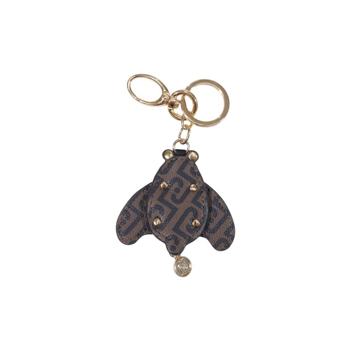 Liu-Jo llavero de mujer marrón BEE KEY RING AF6074 E1137 vista posterior