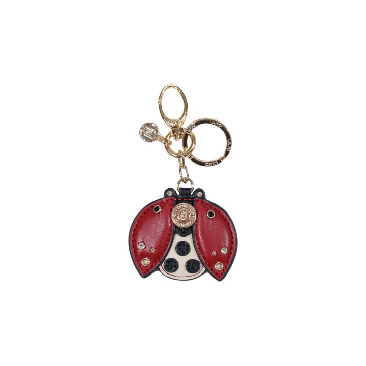 Liu-Jo llavero de mujer rojo de piel vista frontal modelo AF6078 E1065