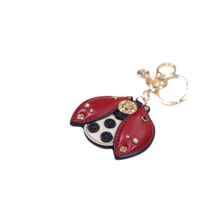 Liu-Jo llavero de mujer rojo de piel vista tres cuartos modelo AF6078 E1065